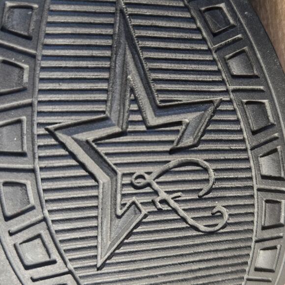 Size 8 Funtasma Lavender Faux Suede Over the Knee Boots Lace Back Coquette Mod - Picture 5 of 5